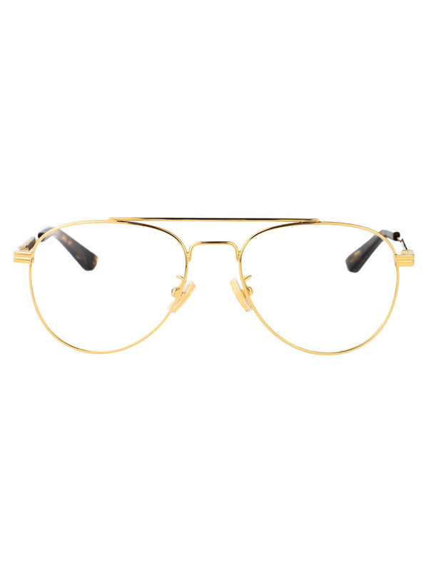Sunglasses Bv1340ok Gold Metal Gold/gold/transparent Glasses & Frames