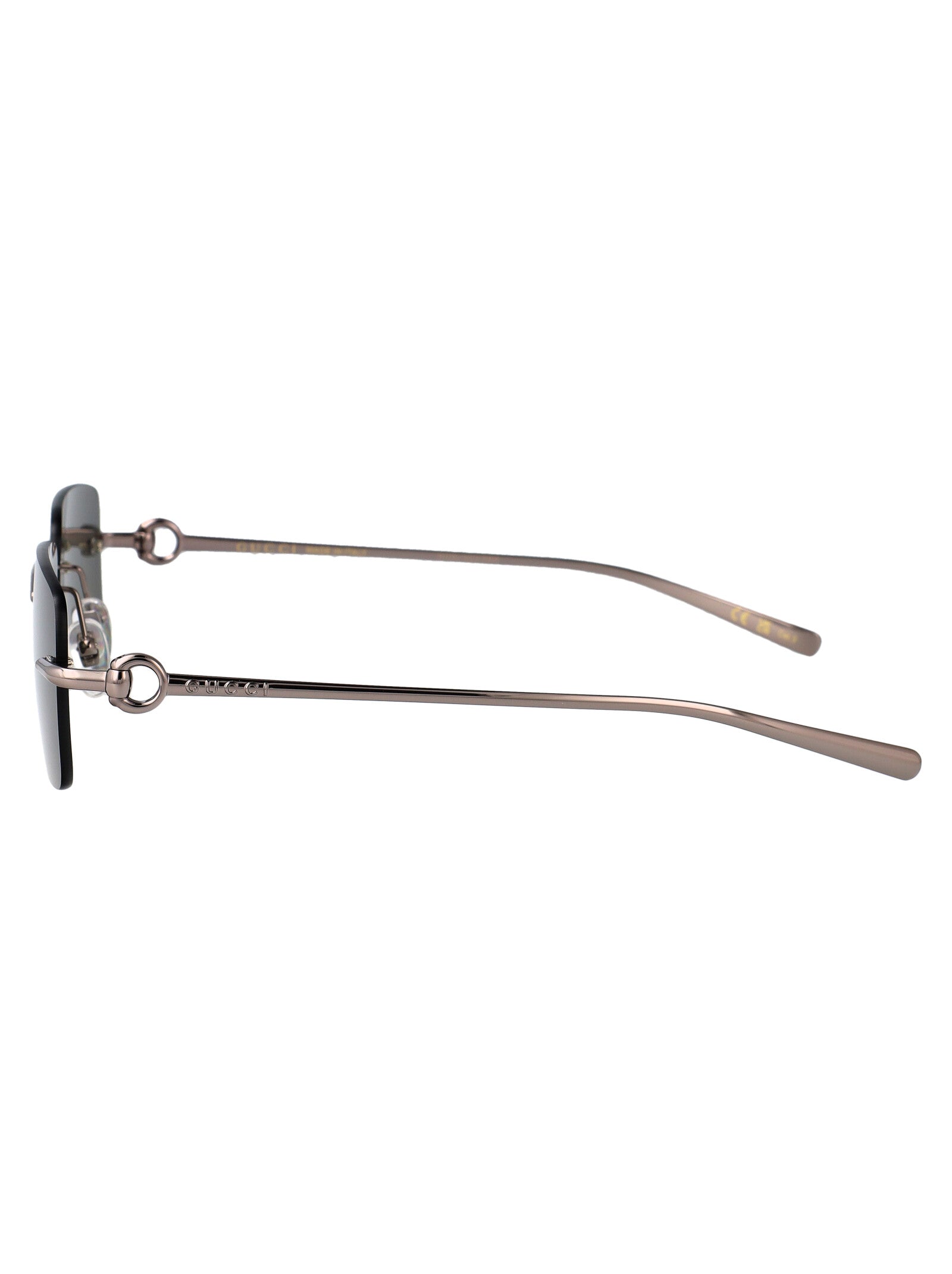 Gg1703s 001 Ruthenium-ruthenium-grey Metal Sunglasses