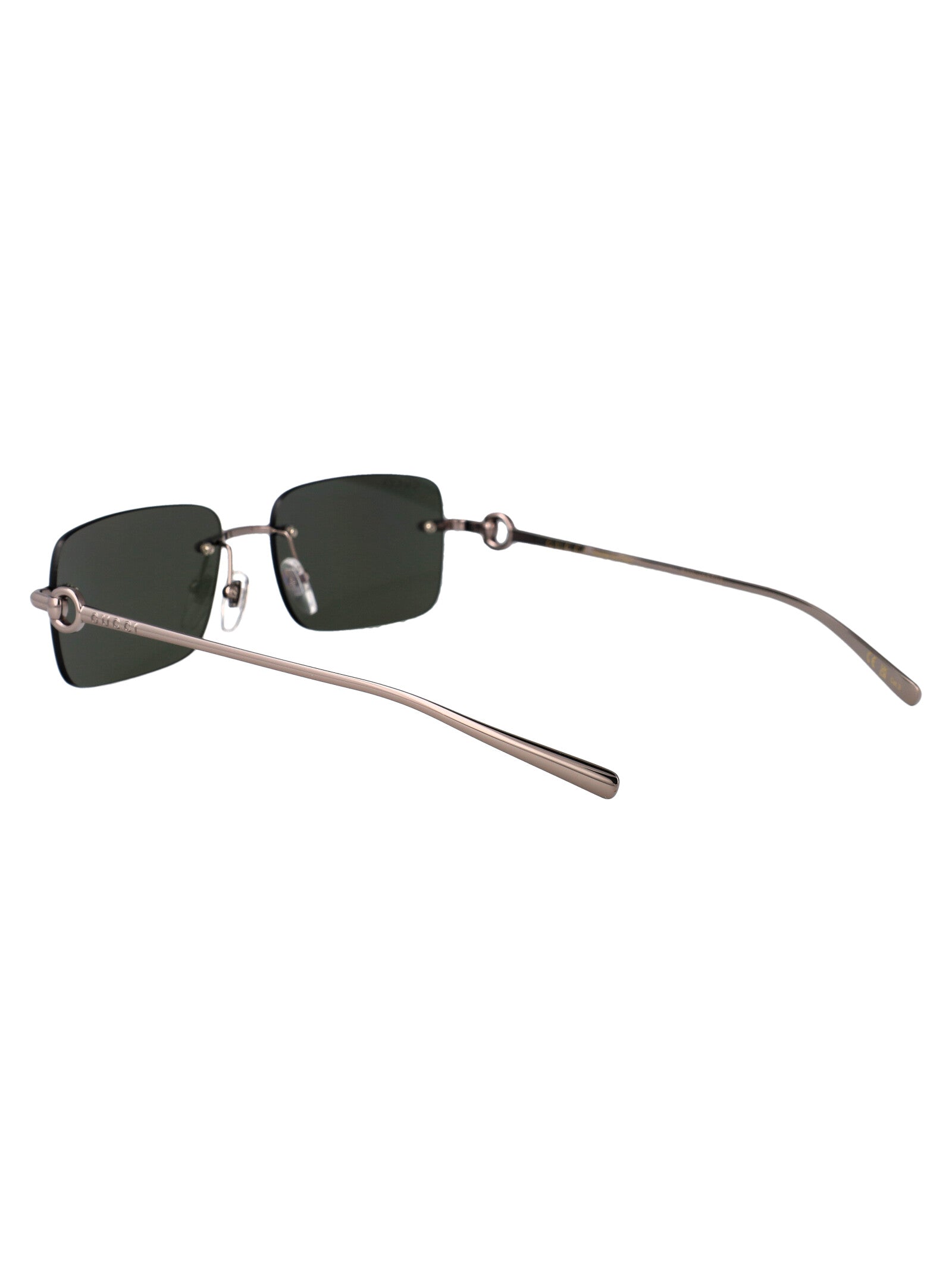 Gg1703s 001 Ruthenium-ruthenium-grey Metal Sunglasses