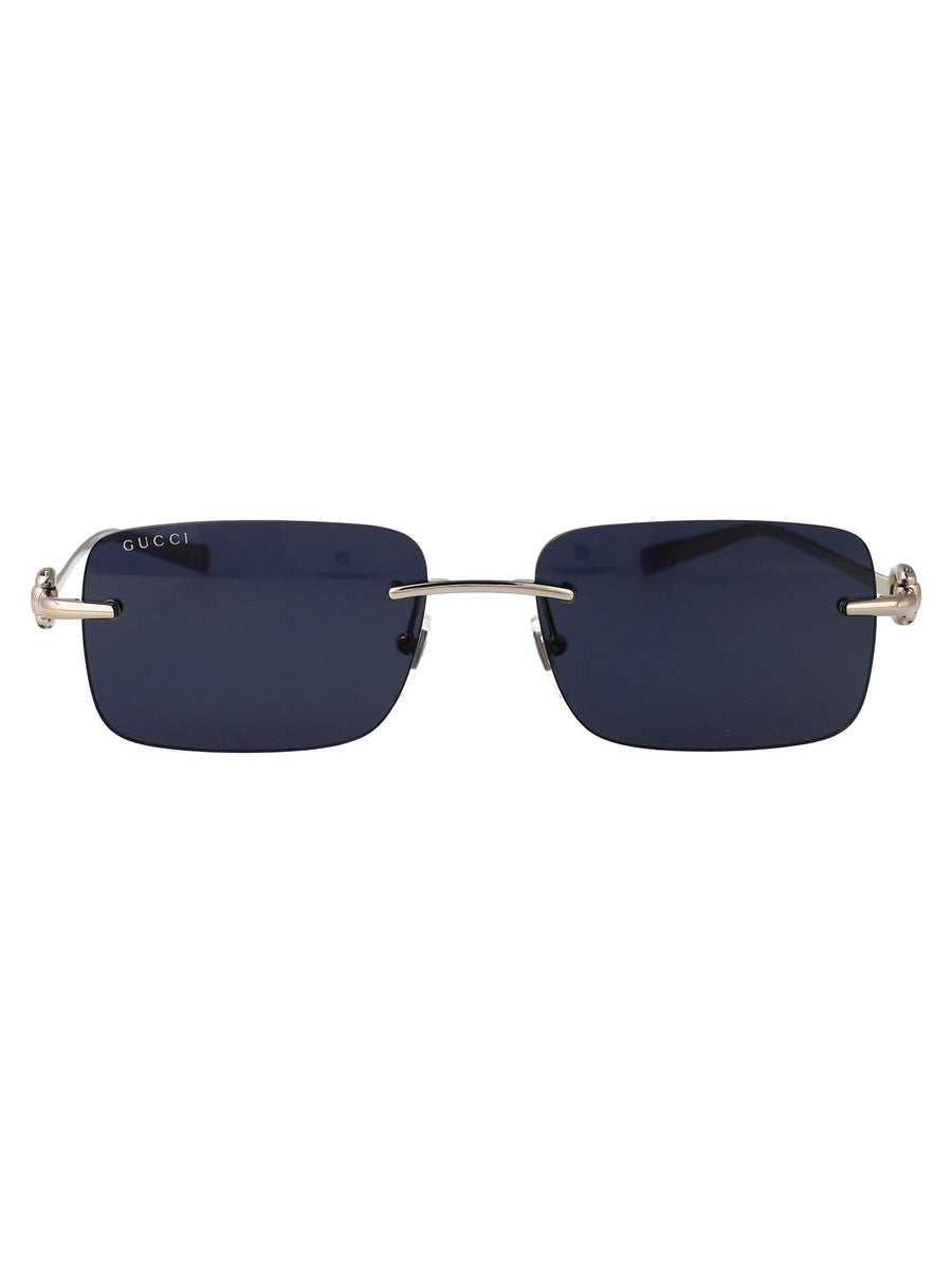 Sunglasses Gg1703s Silver-Blue Metal Silver/silver/blue