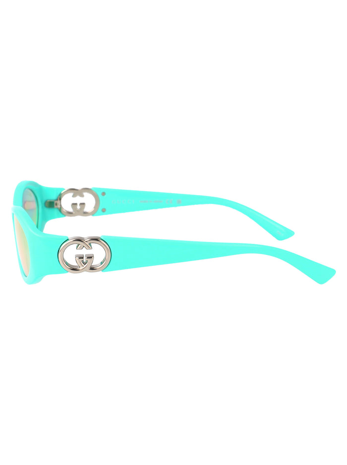 Gg1660s 007 Light-blue-light-blue-pink Injected Sunglasses