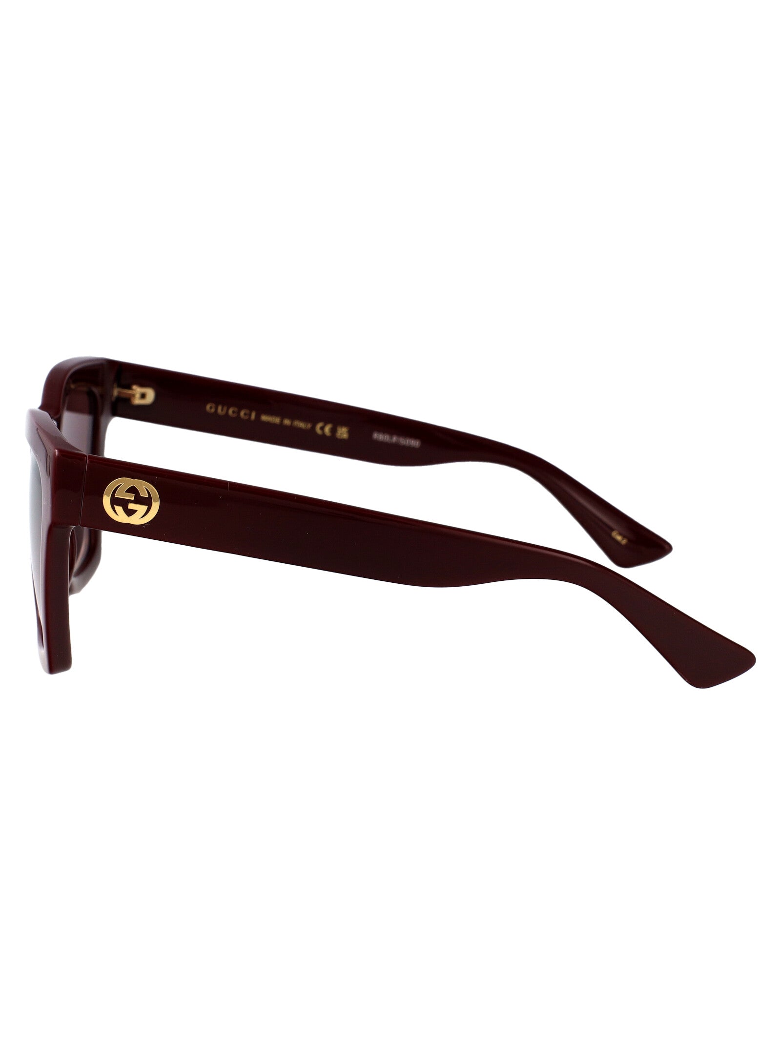 Gg1714s 003 Burgundy-burgundy-red Injected Sunglasses