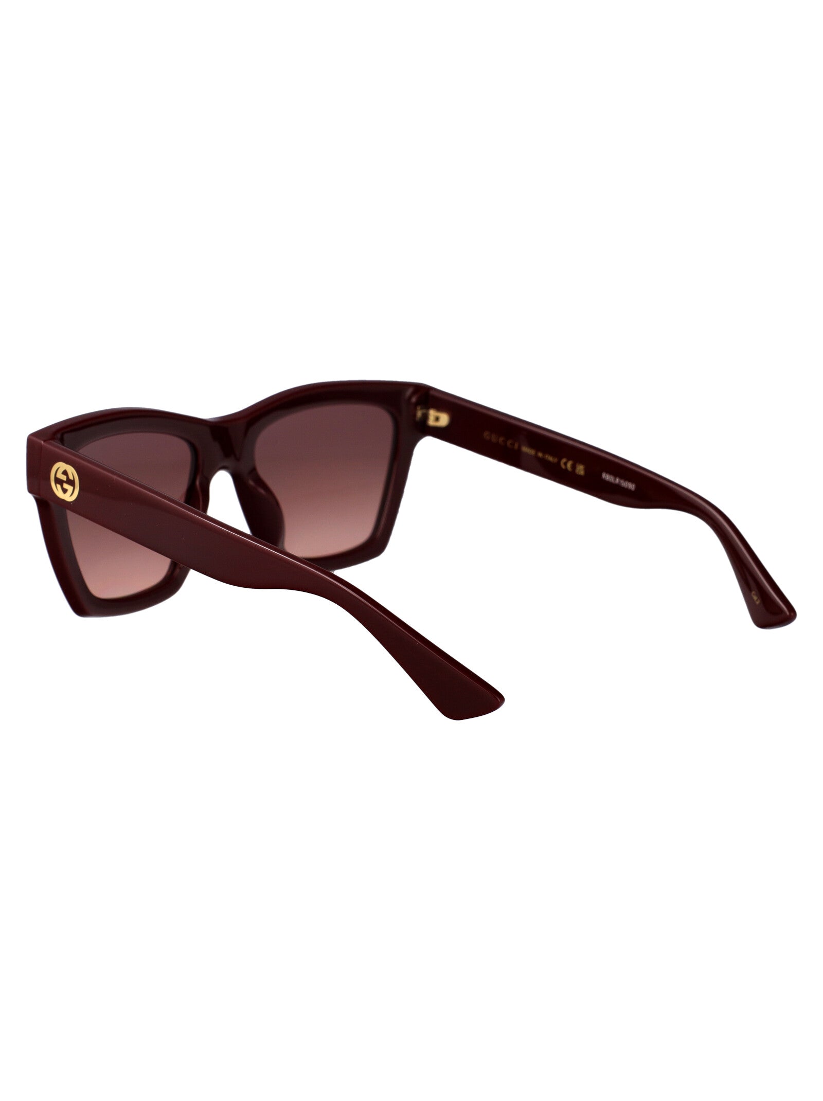 Gg1714s 003 Burgundy-burgundy-red Injected Sunglasses