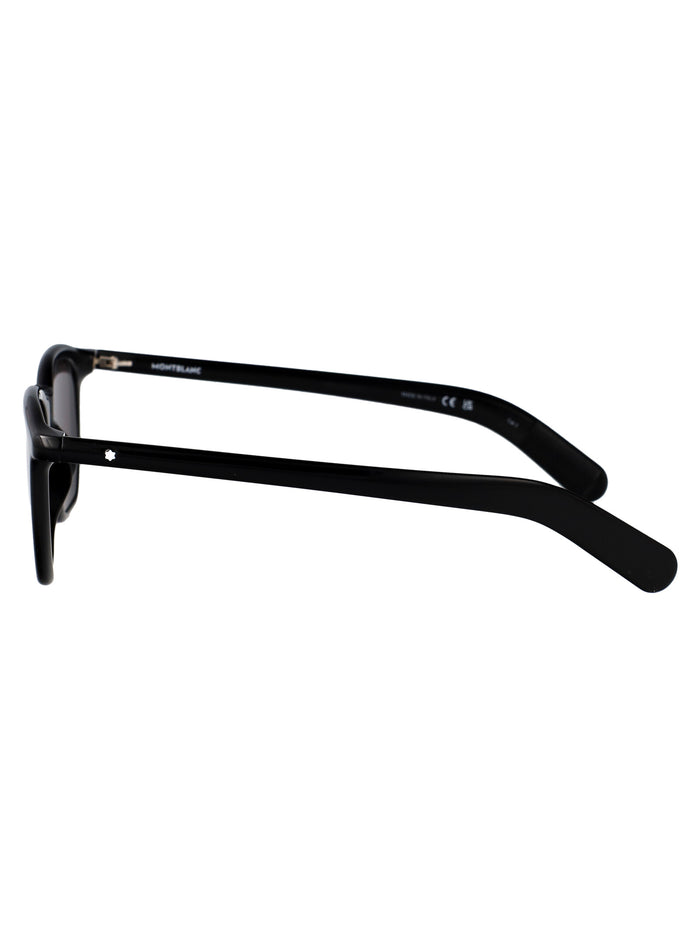 Mb0352s 001 Black-black-grey Acetate Sunglasses