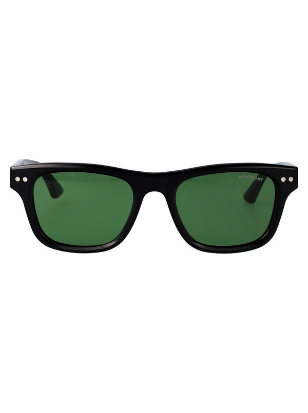 Sunglasses Mb0254s Black-Black-Green Acetate Black/black/green