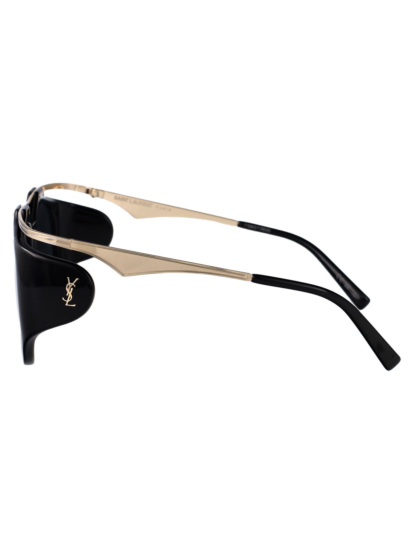 Sl M137 Amelia 001 Black Gold Metal Sunglasses