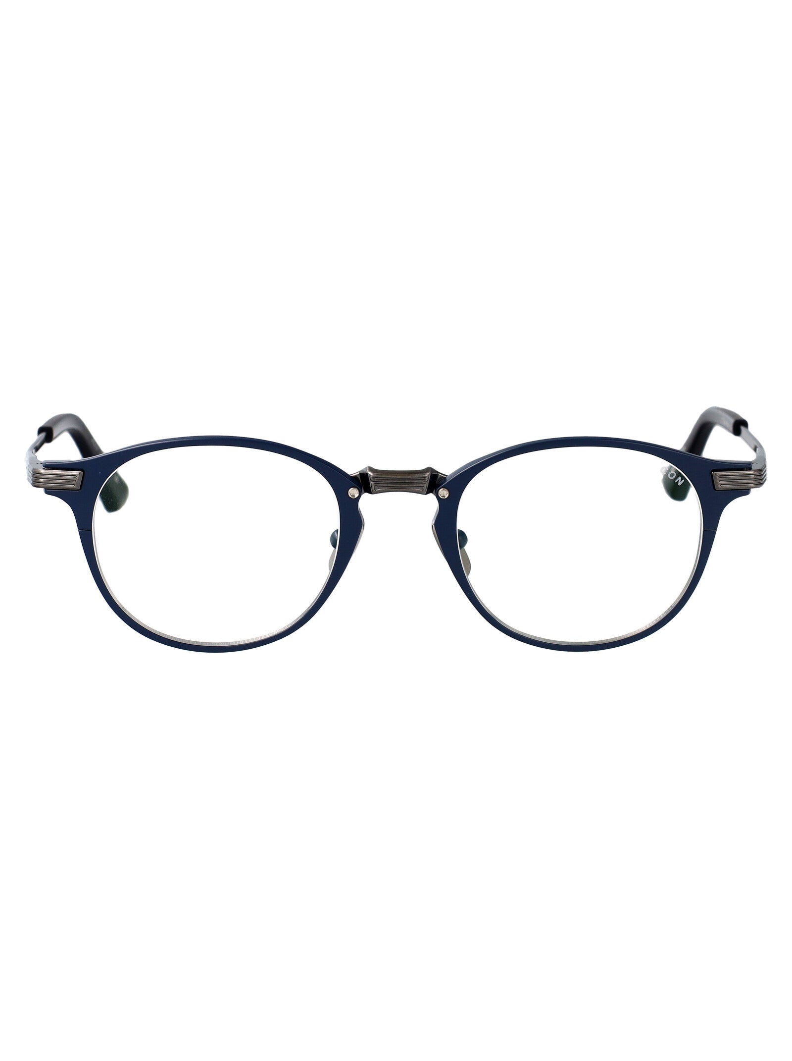 Dtx166-A-03 03 Matte Navy - Antique Silver Metal Optical