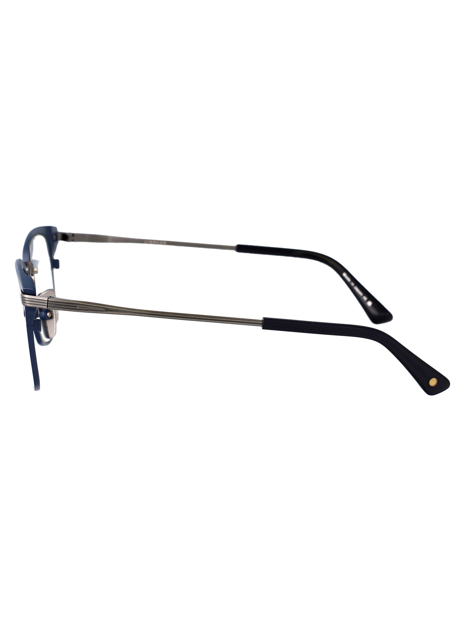 Dtx167-A-03 03 Matte Navy - Antique Silver Metal Optical