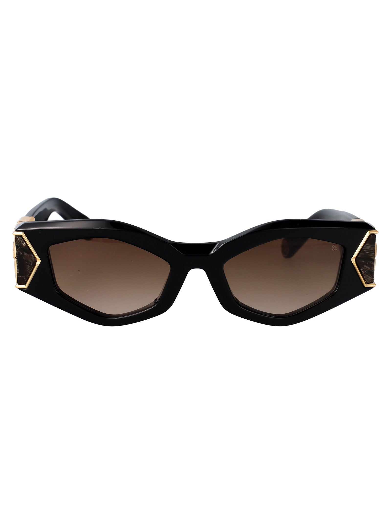 Spp136m 700y Black Acetate + Metal Sunglasses