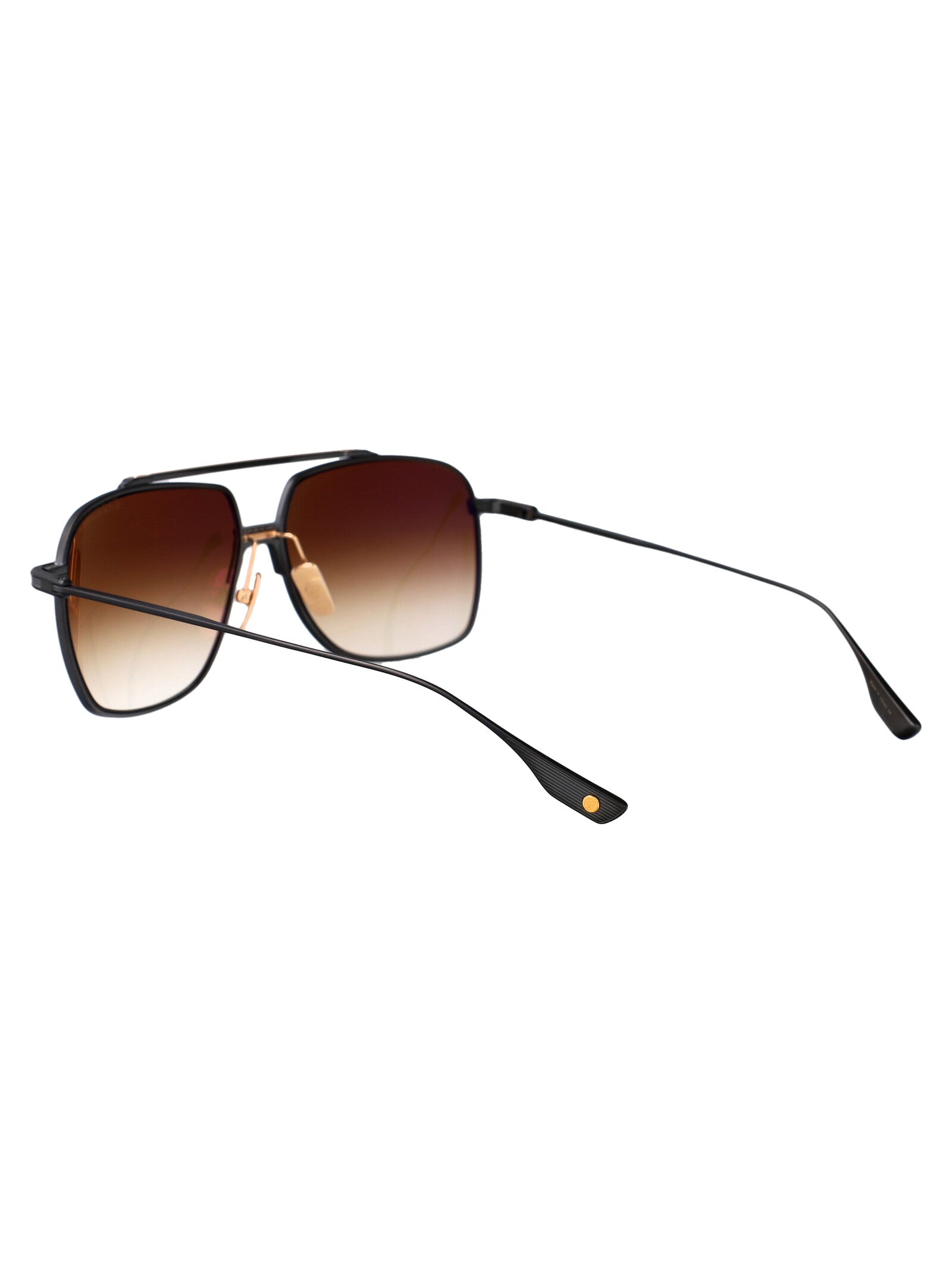 Alkamx Black Iron - White Gold Metal Sunglasses