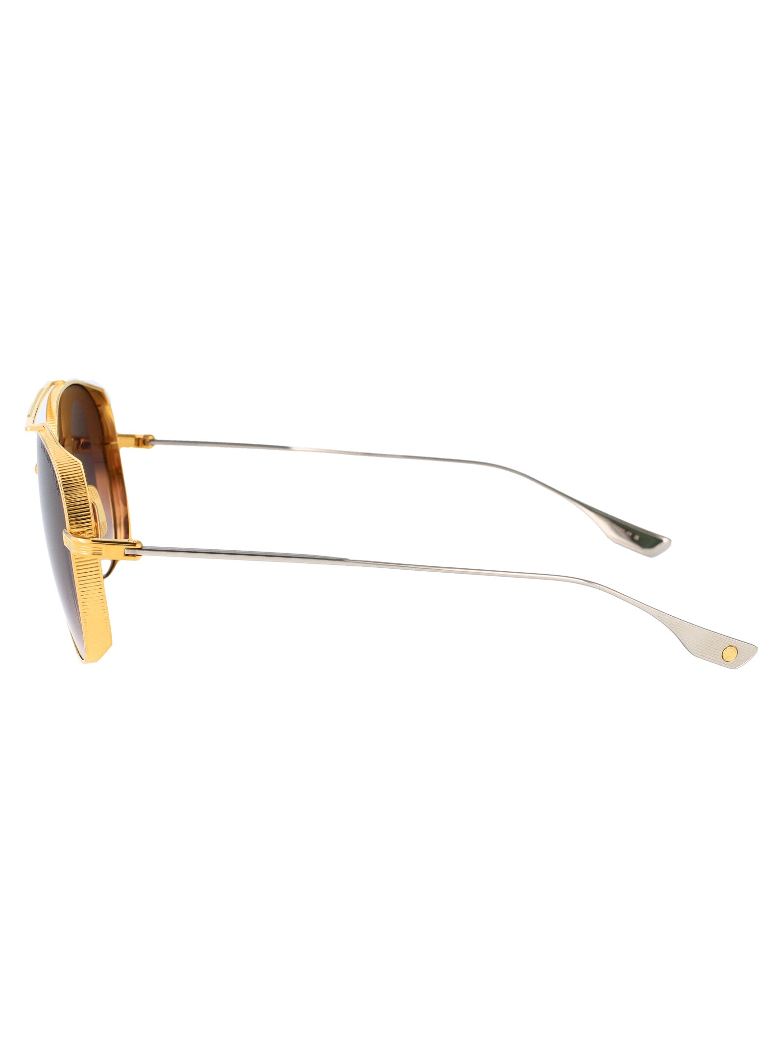 Subsystem Yellow Gold - Silver Metal Sunglasses