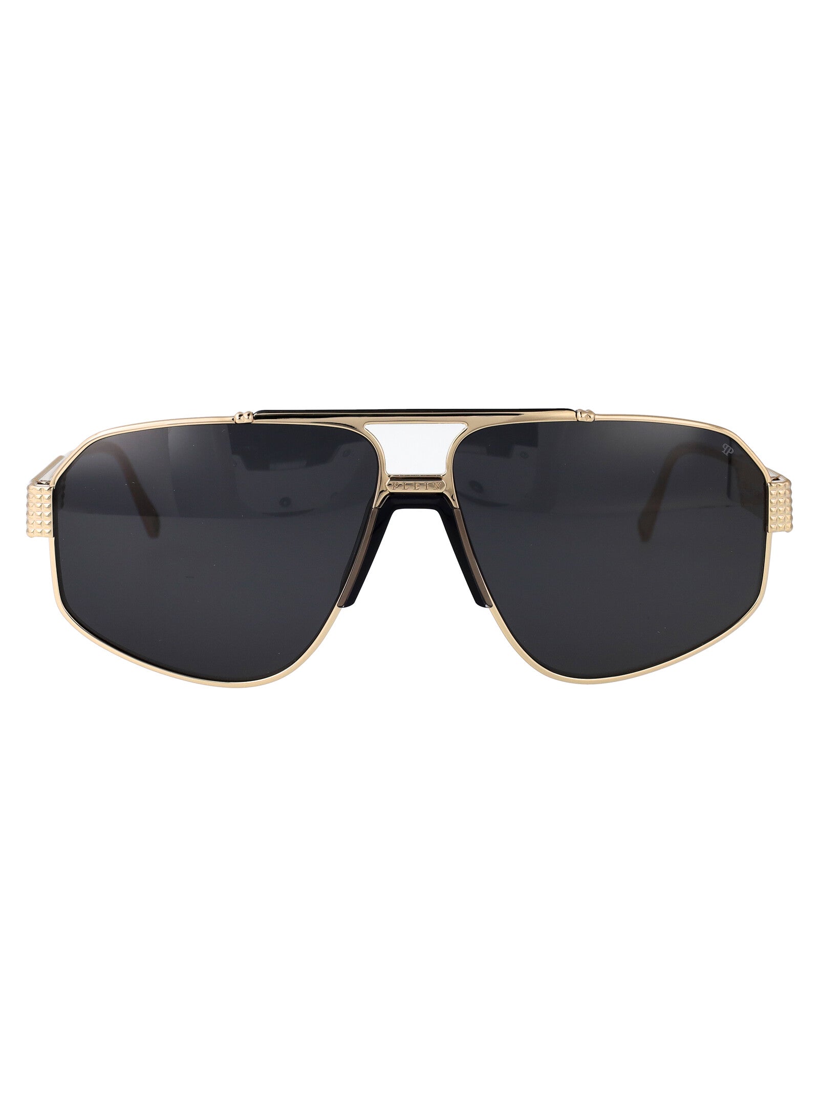 Spp106m 0302 Pale Gold Black Titanium Sunglasses