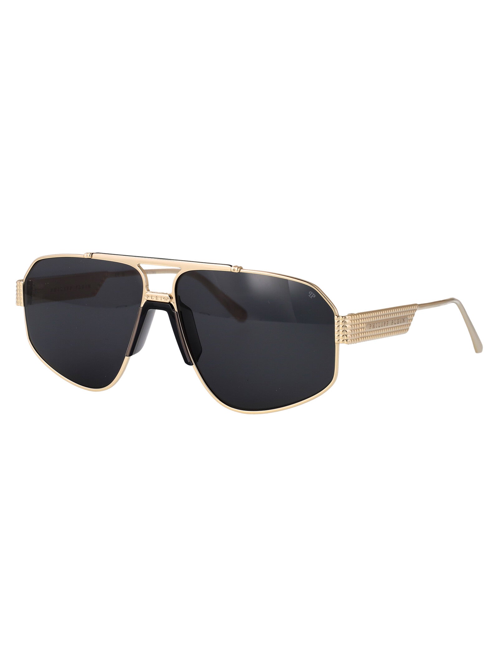Spp106m 0302 Pale Gold Black Titanium Sunglasses
