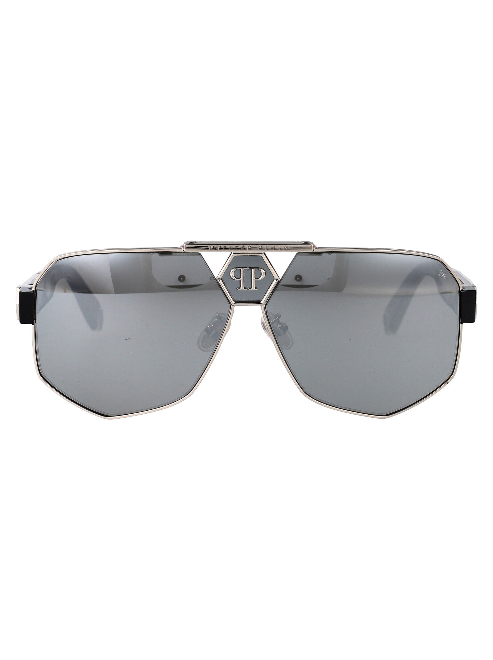 Spp107m 523x Silver Acetate + Metal Sunglasses