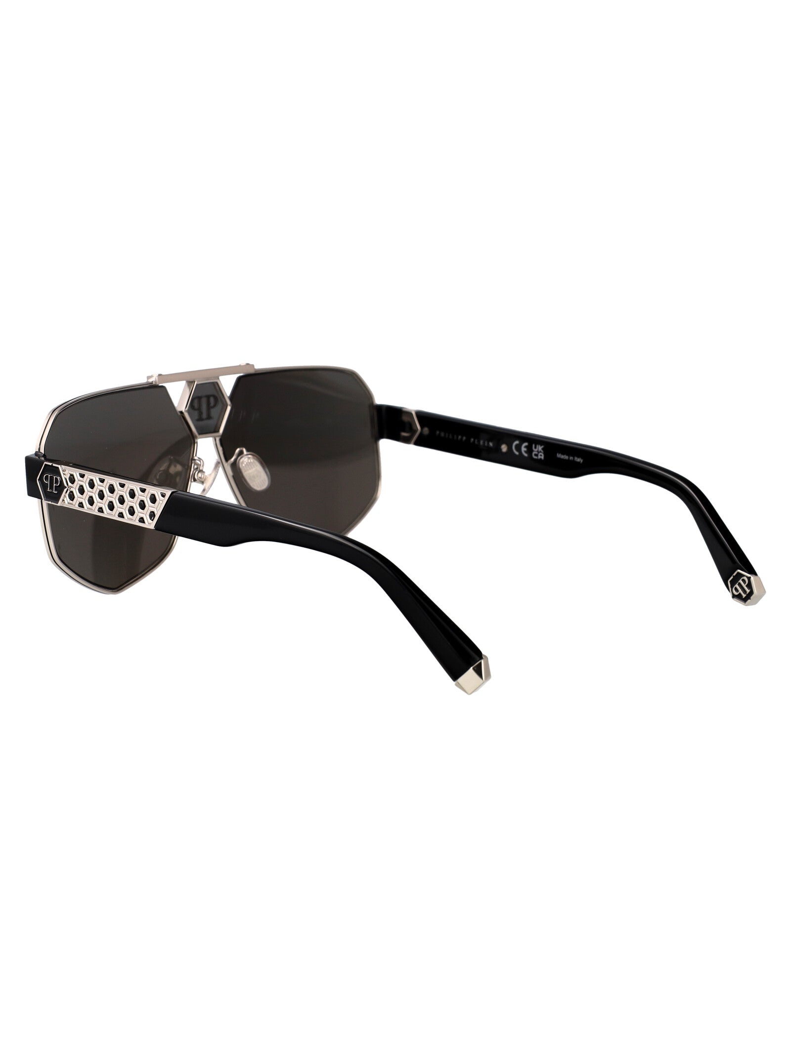 Spp107m 523x Silver Acetate + Metal Sunglasses