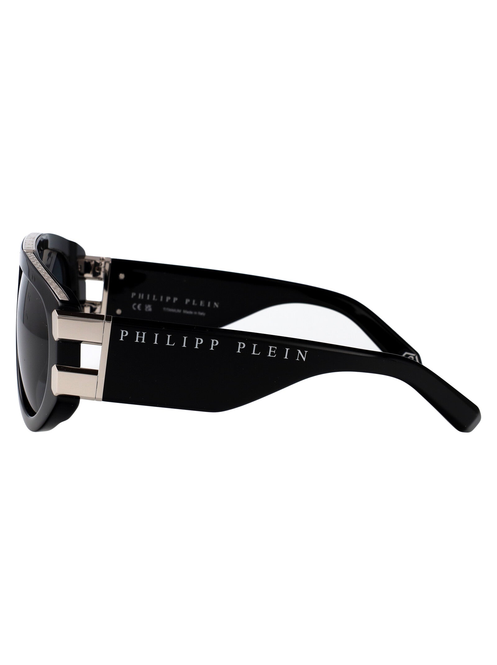 Spp127m 0700 Black Acetate + Metal Sunglasses