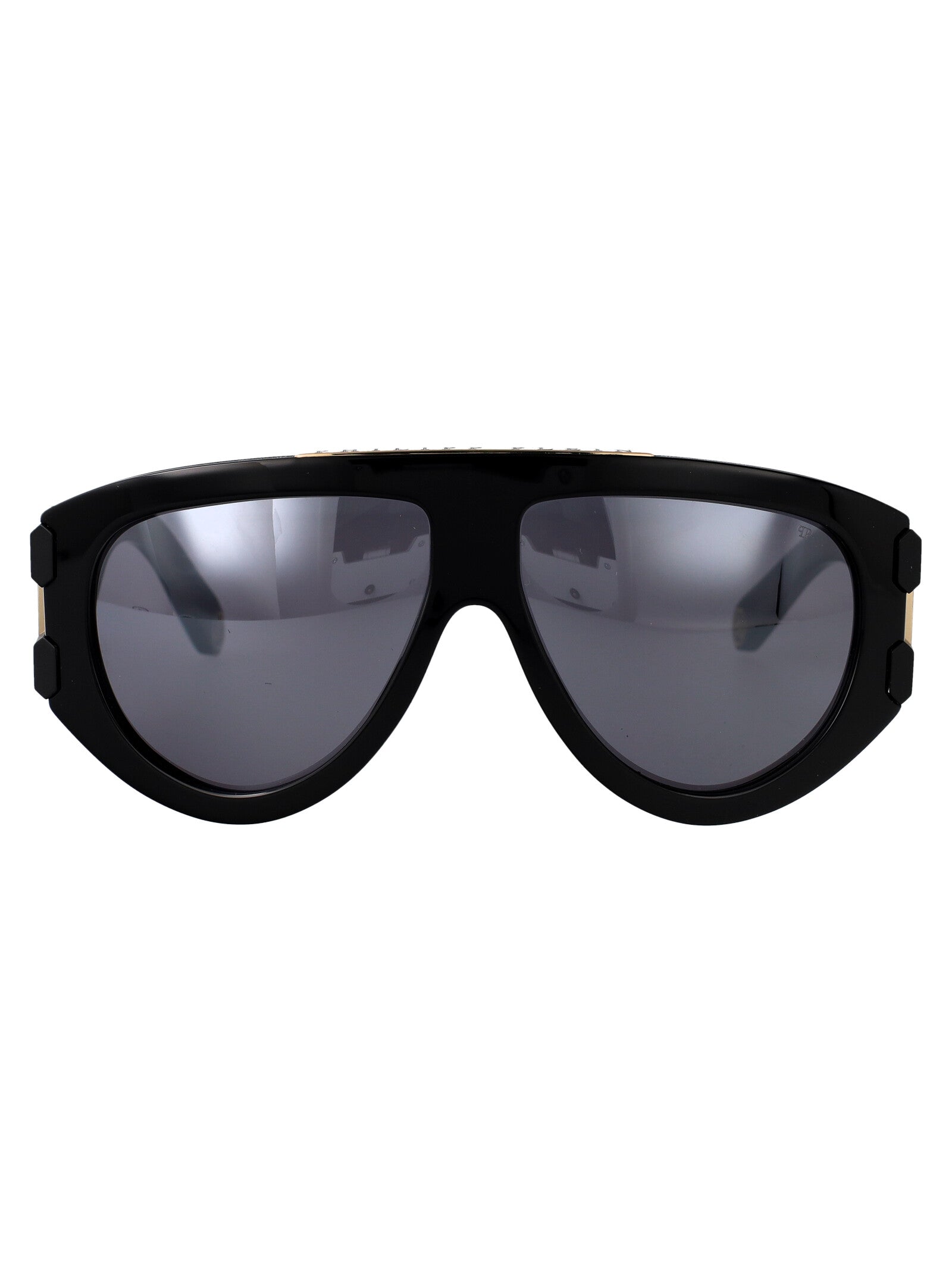 Spp127m 700g Black Grey Acetate + Metal Sunglasses