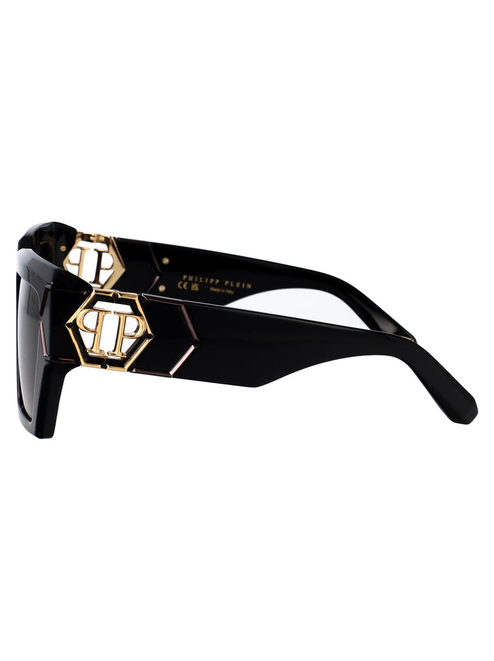 Spp135m 0700 Black Acetate + Metal Sunglasses