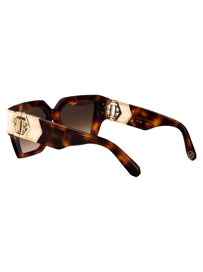 Spp135m 0752 Havana Acetate + Metal Sunglasses