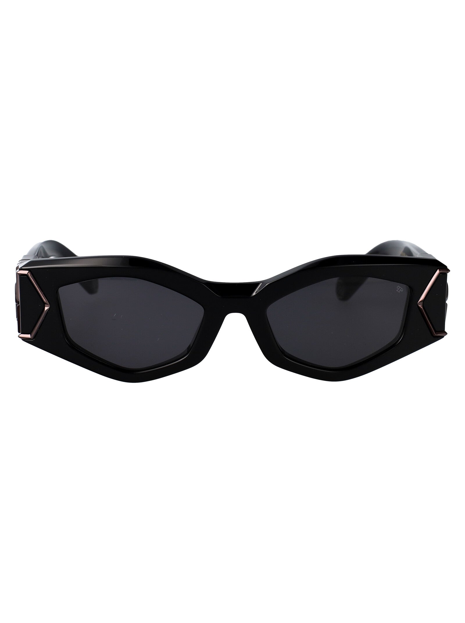 Spp136m 0700 Black Acetate + Metal Sunglasses