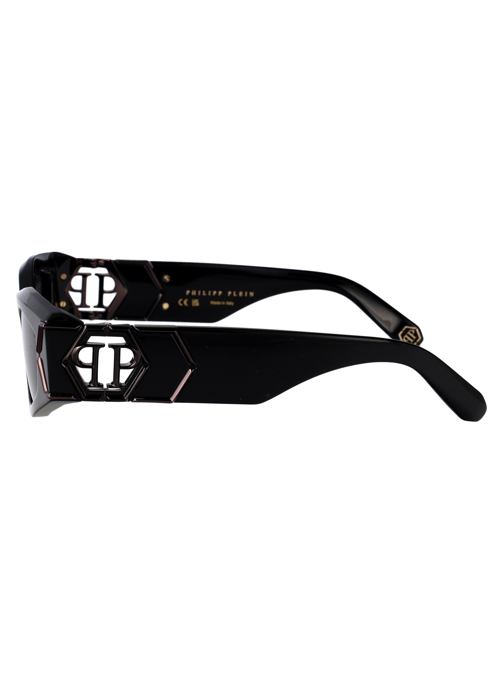Spp136m 0700 Black Acetate + Metal Sunglasses
