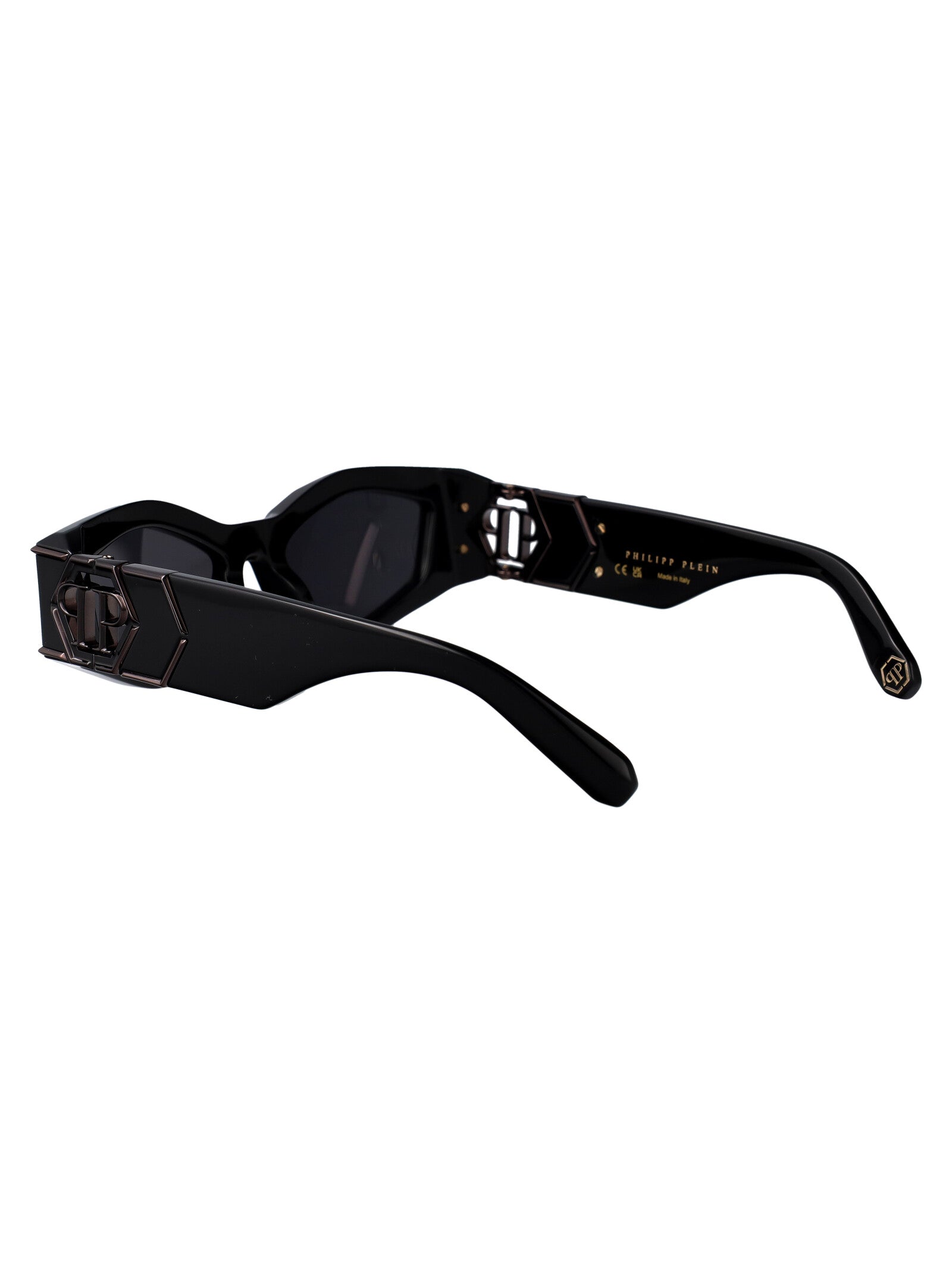 Spp136m 0700 Black Acetate + Metal Sunglasses
