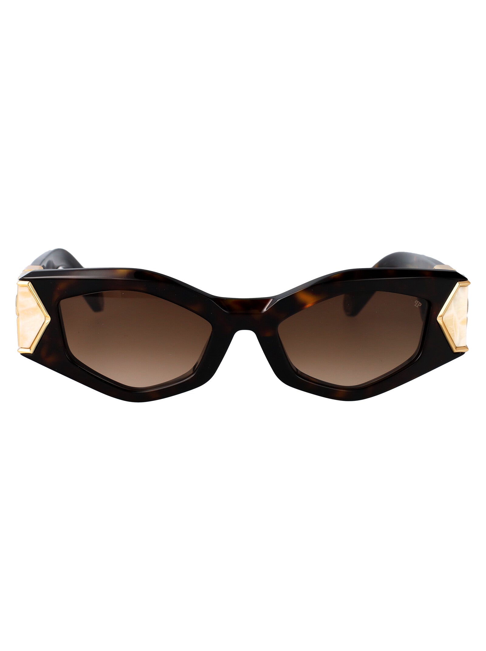 Spp136m 0722 Havana Acetate + Metal Sunglasses