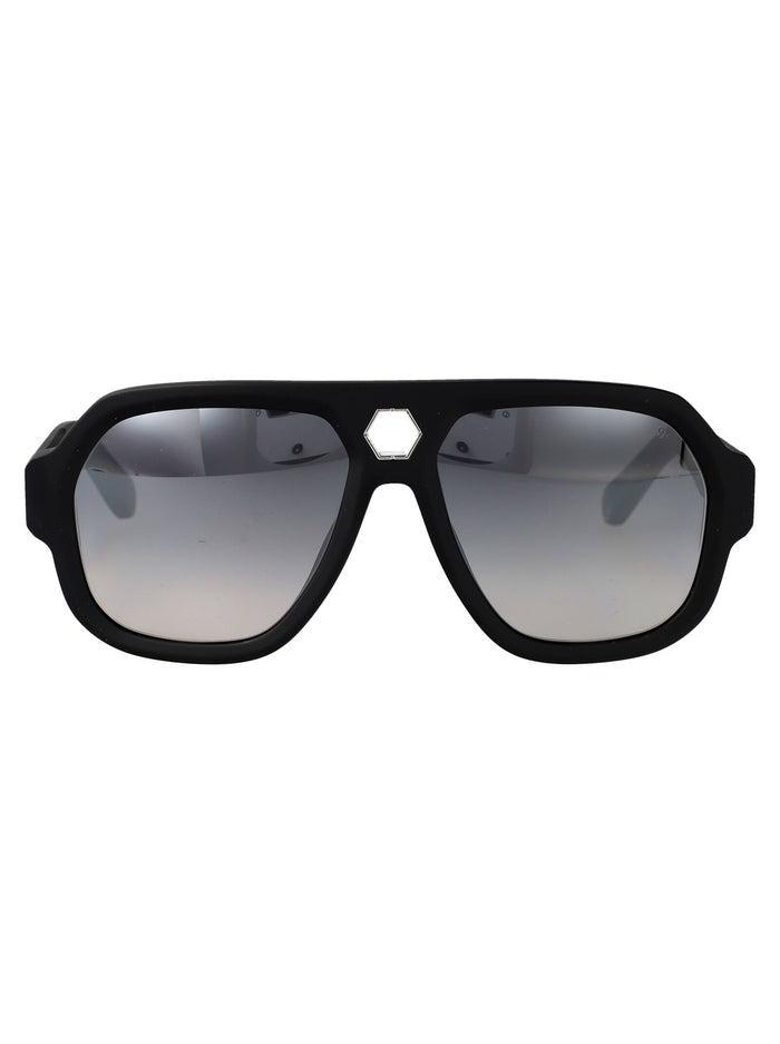 Spp143 7003x Matte Black Acetate Sunglasses