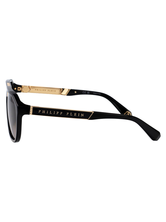 Spp118m 0700 Black Acetate + Metal Sunglasses