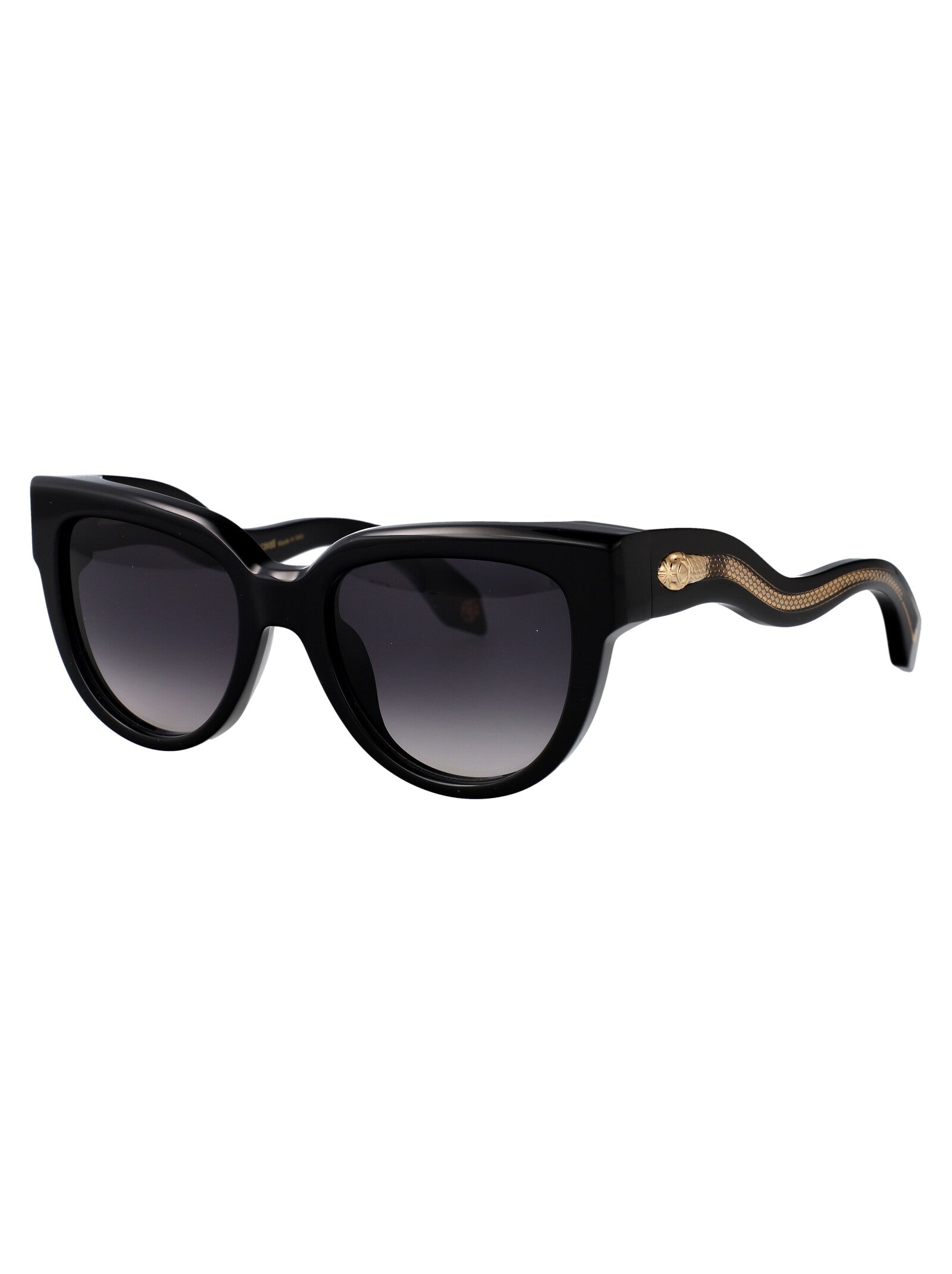 Src054 0700 Nero Lucido Acetate + Metal Sunglasses