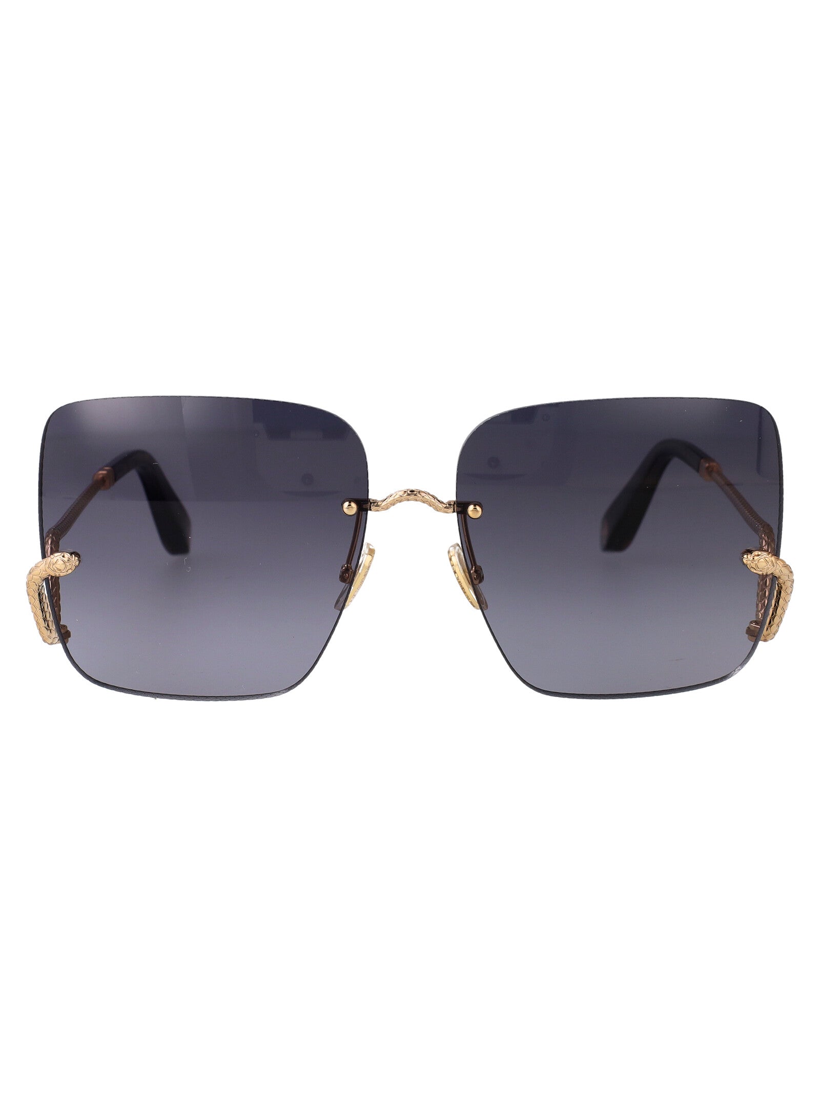Src061 0300 Oro Rose' Lucido Totale Metal Sunglasses