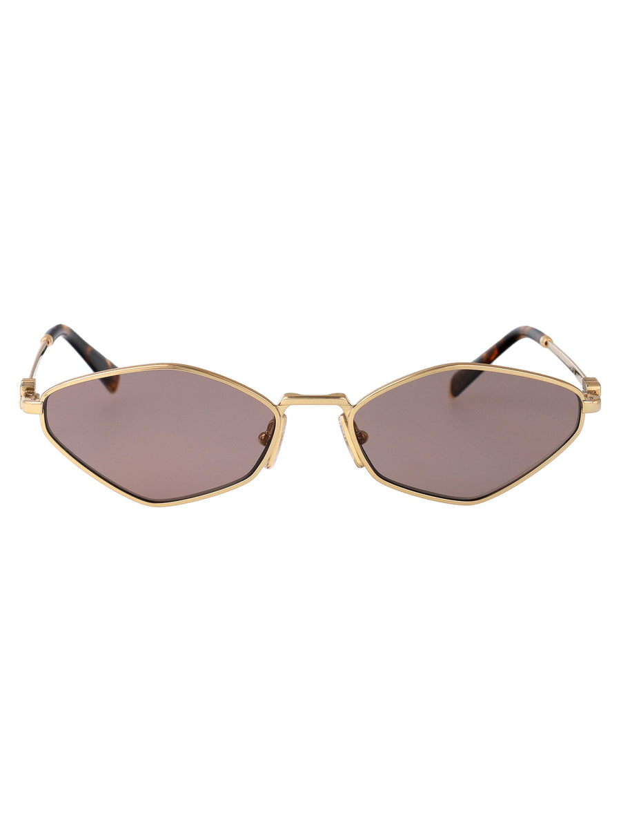 Sunglasses Gold Metal