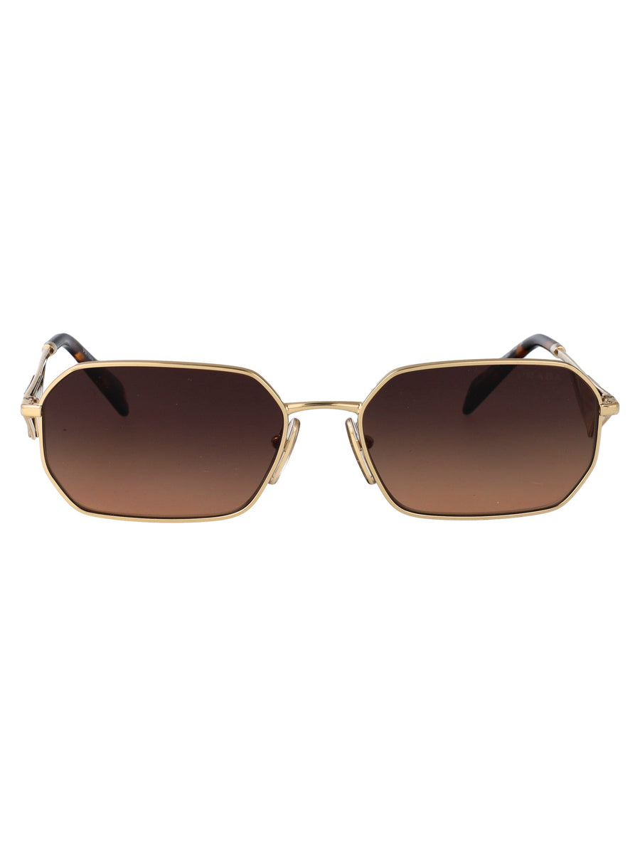 Metal Sunglasses Pale Gold Steel