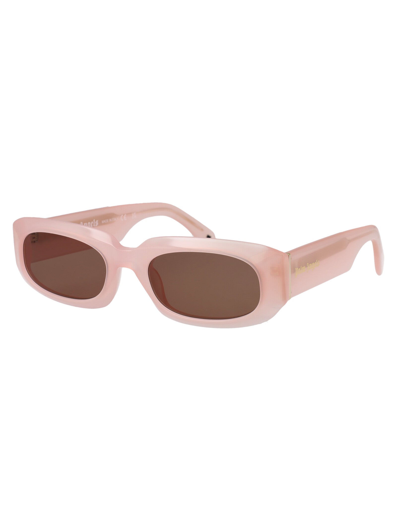 Noah Light Pink Brown Acetate Sunglasses