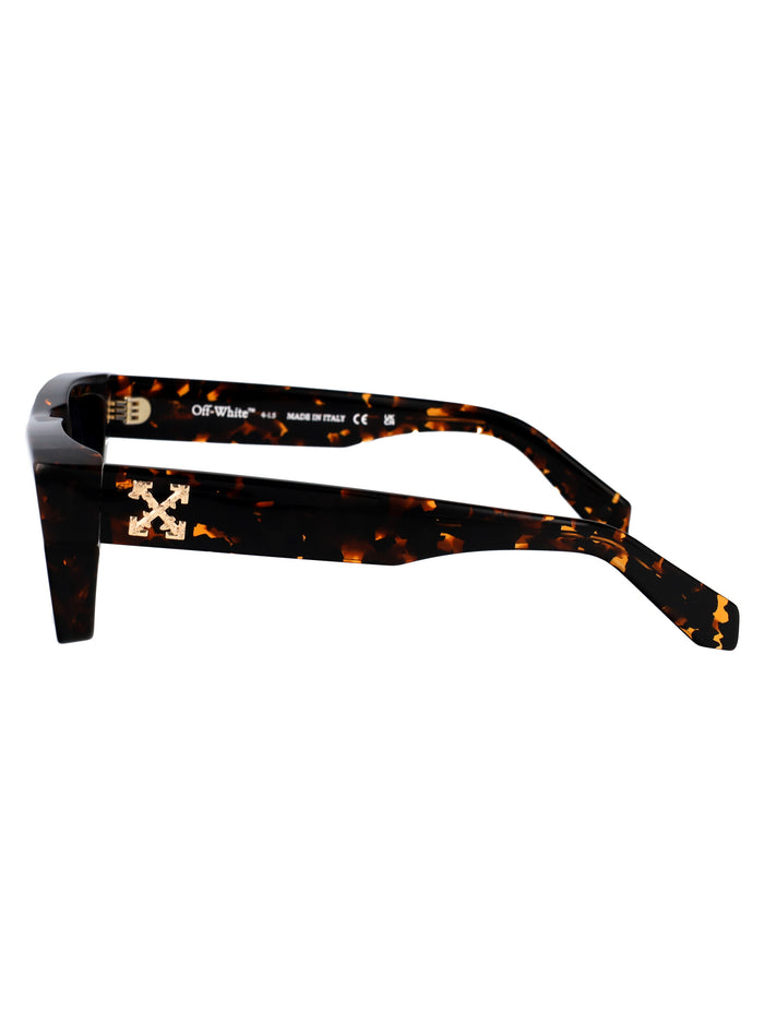 Oregon Havana Blue Acetate Sunglasses