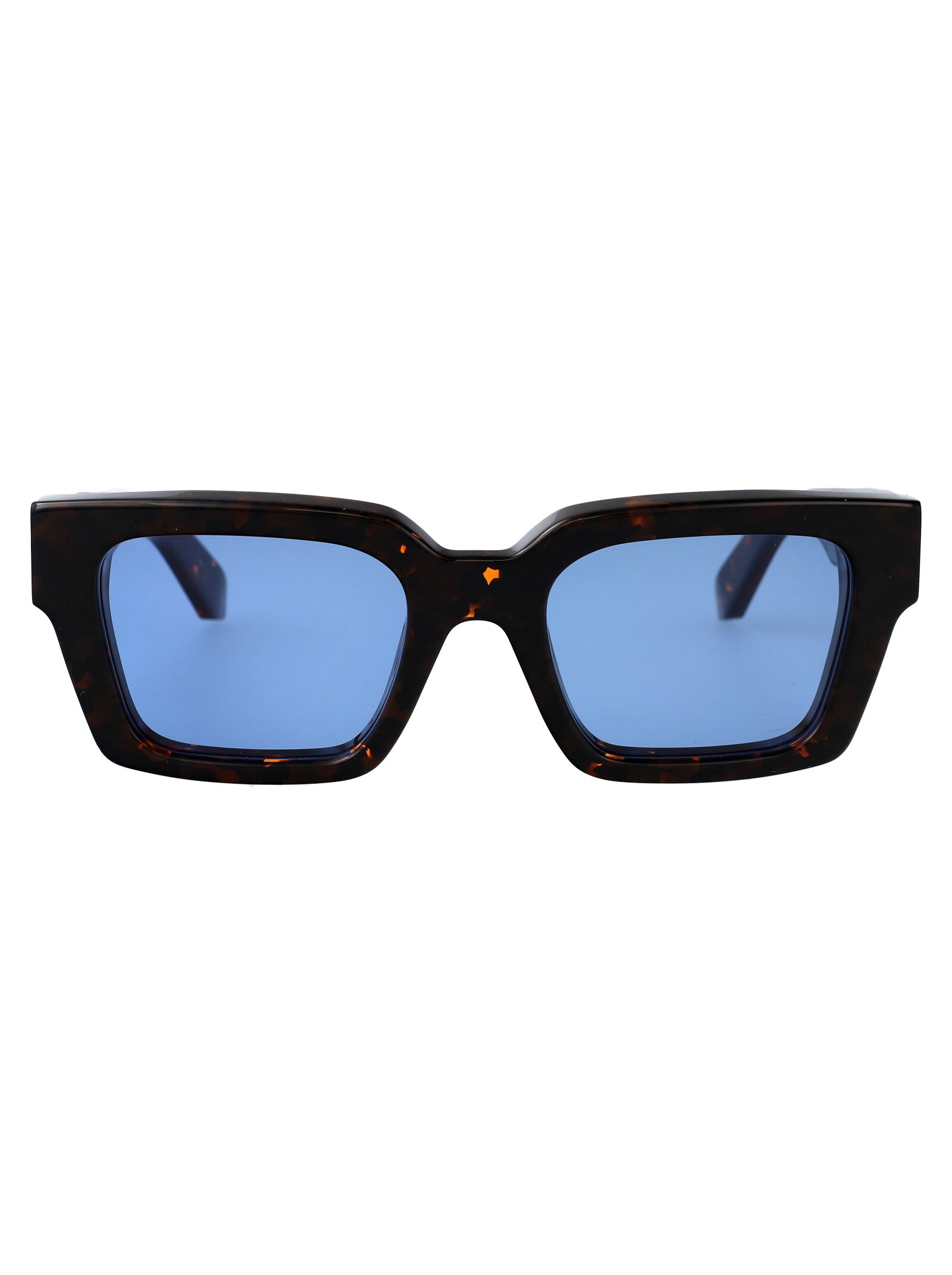 Virgil L White Dark Grey Acetate Sunglasses