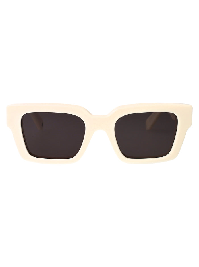 Oeri008c99pla0040107 L 0107 White Dark Grey Acetate Sunglasses