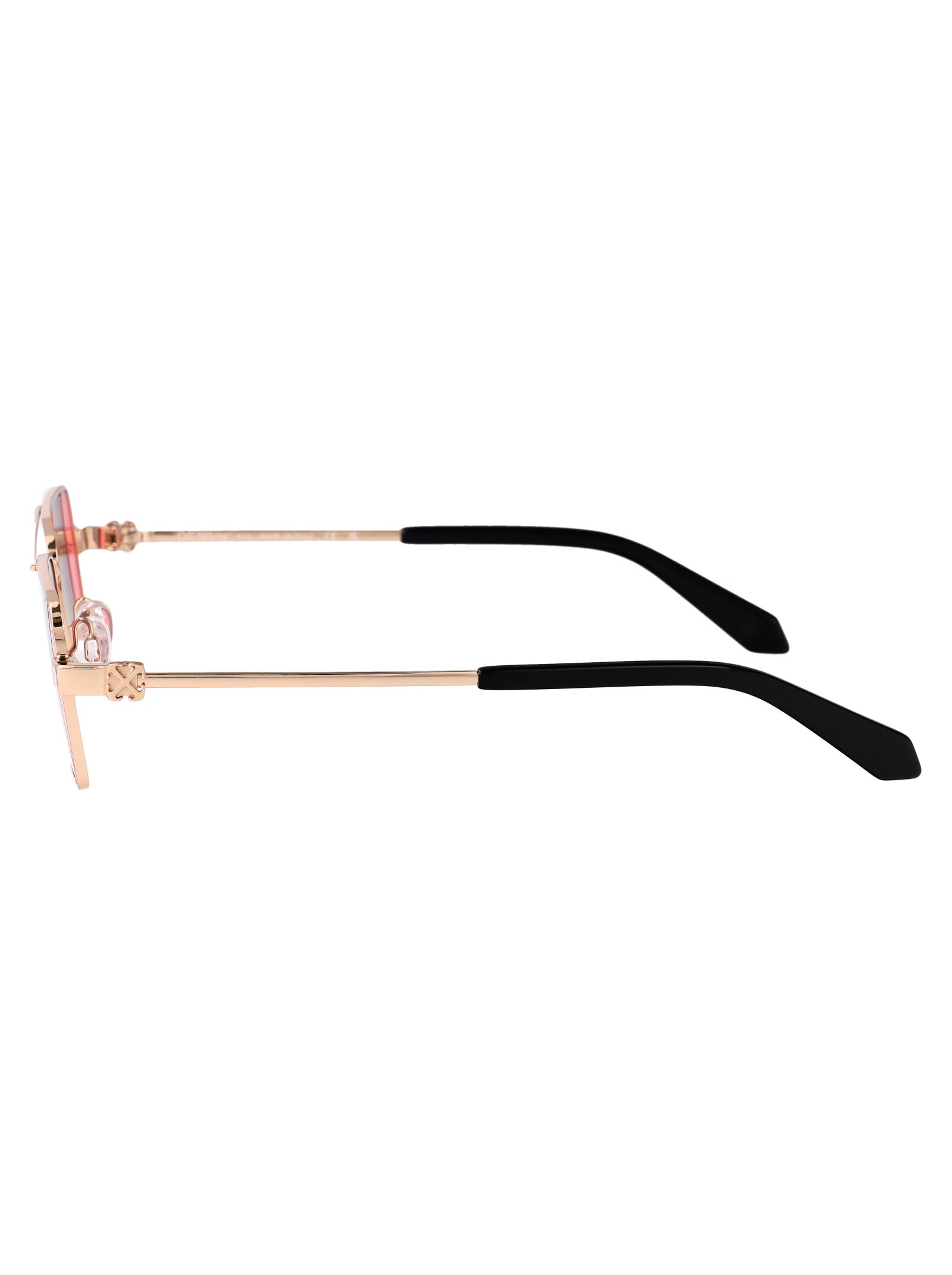 Cortez Gold Burgundy Acetate + Metal Sunglasses