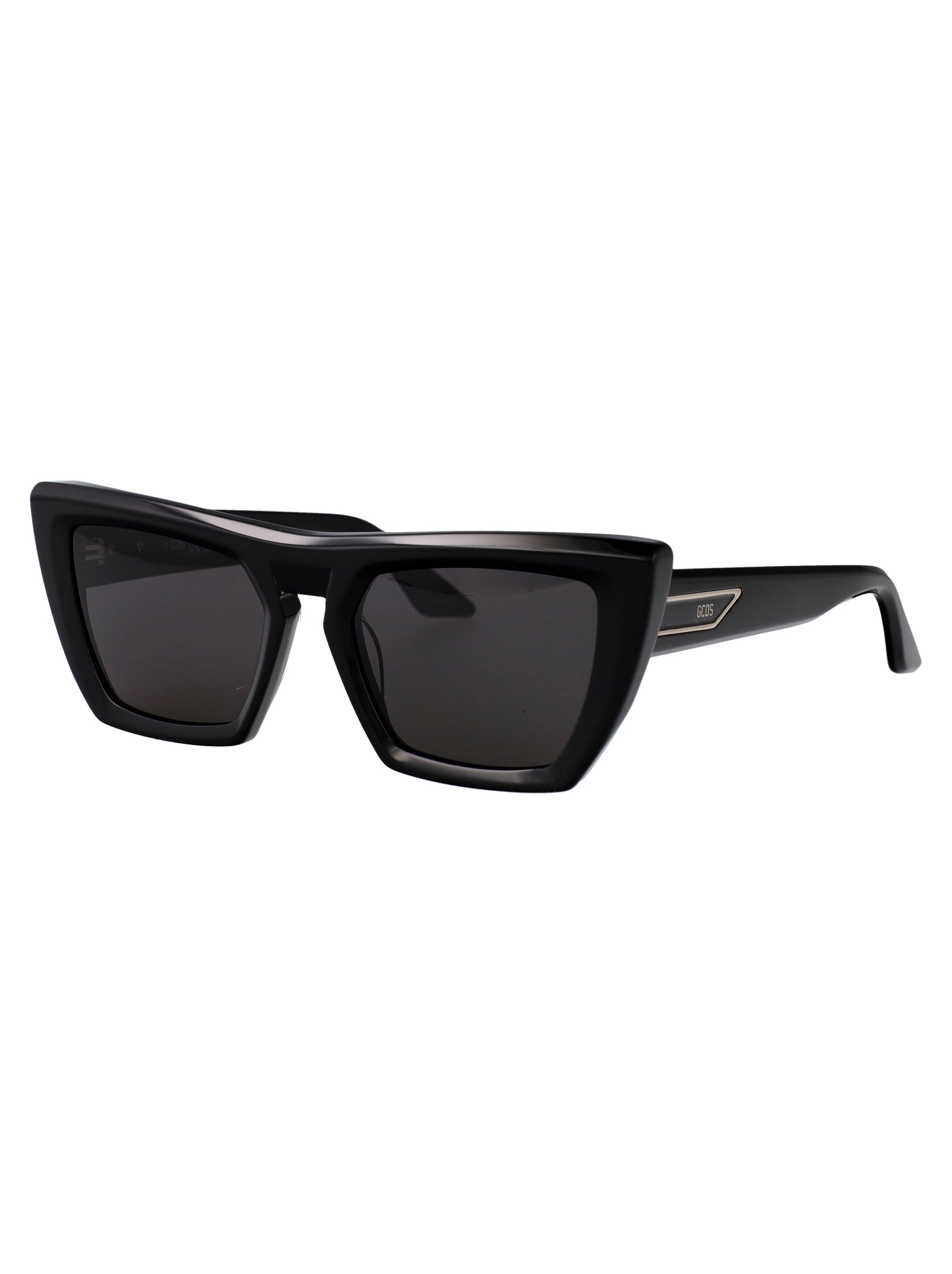 Gd0065 Nero Lucido / Fumo Acetate Sunglasses