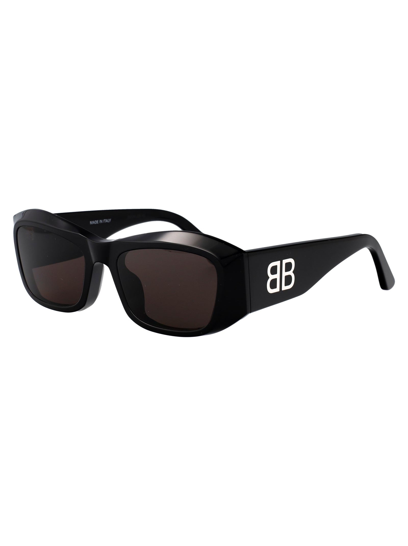 Bb0397sa 001 Black-black-grey Acetate Sunglasses