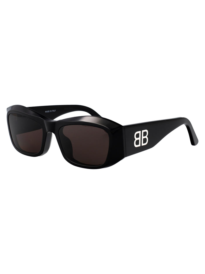 Bb0397sa 001 Black-black-grey Acetate Sunglasses