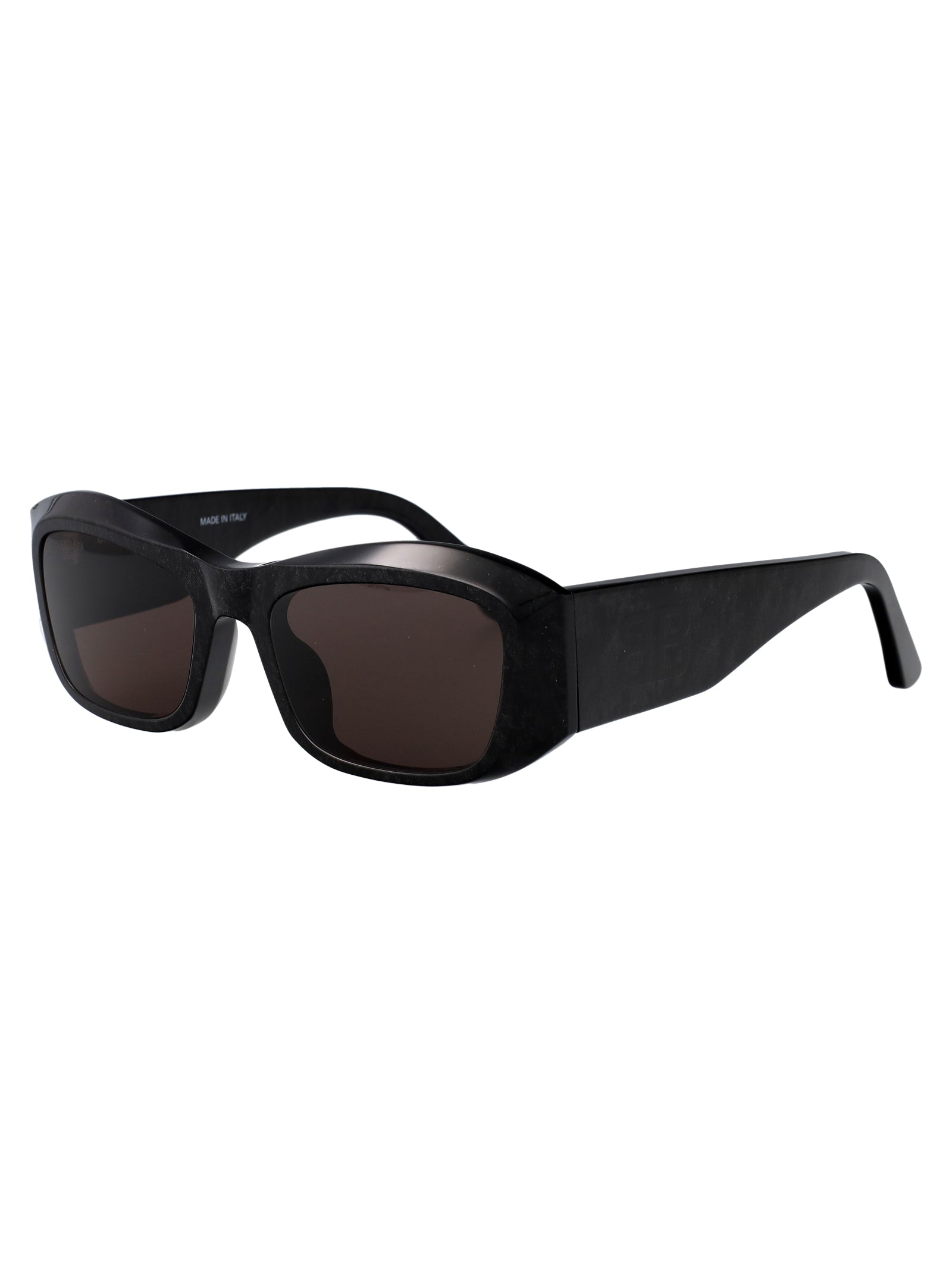 Bb0397sa 003 Black-black-grey Acetate Sunglasses