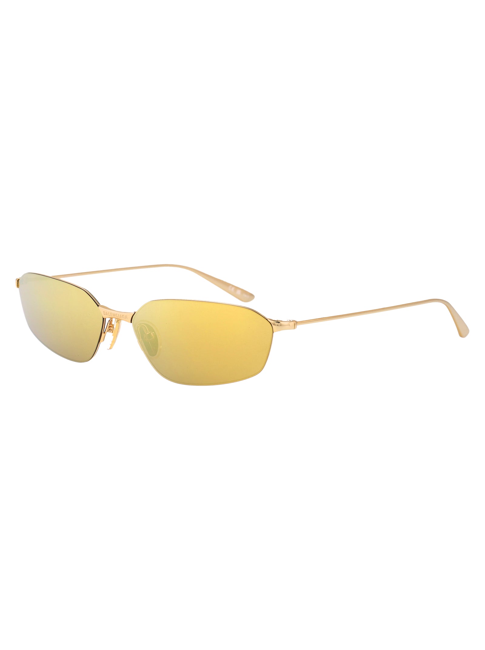 Bb0412s Gold-gold-gold Metal Sunglasses