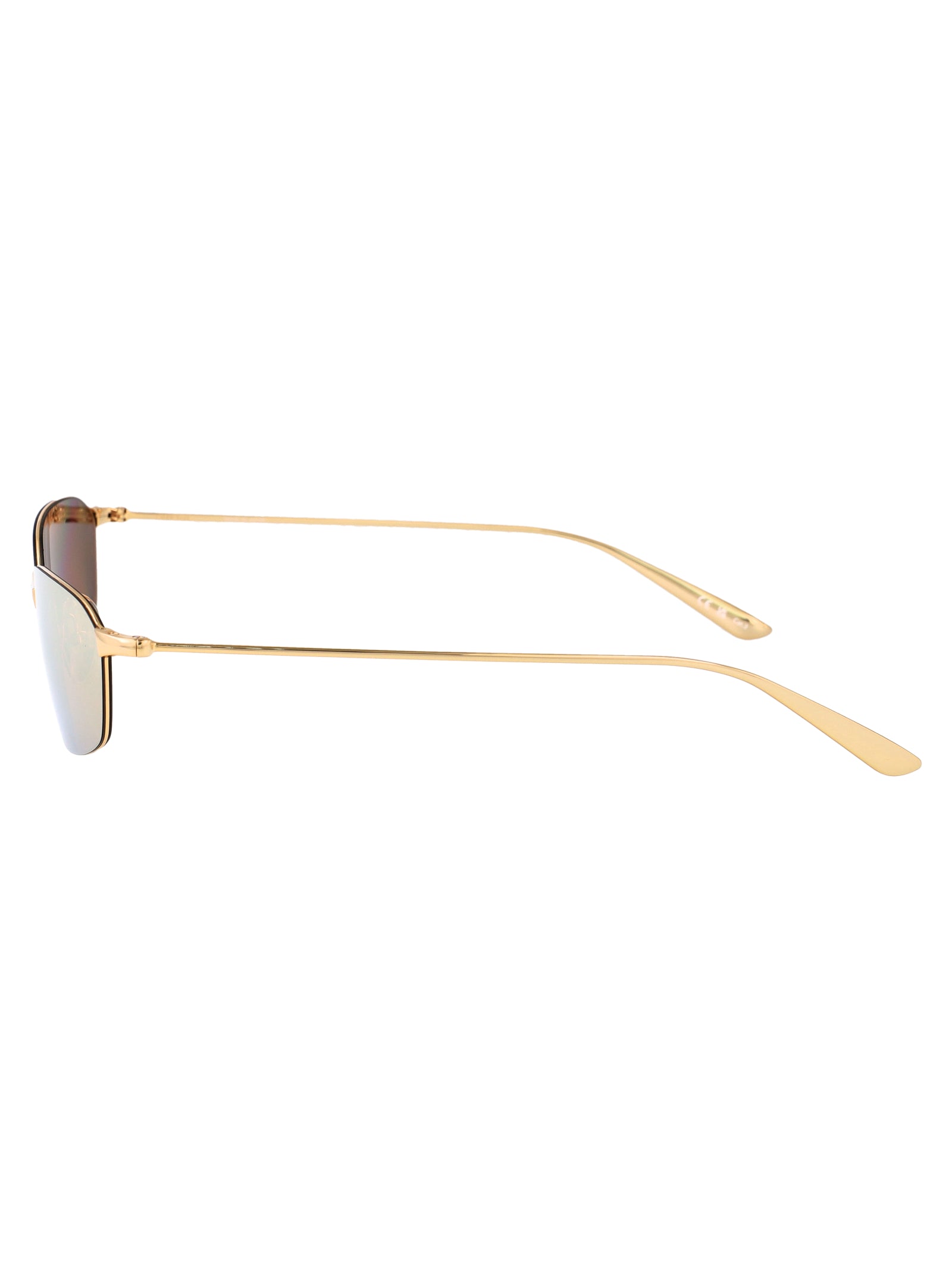 Bb0412s Gold-gold-gold Metal Sunglasses