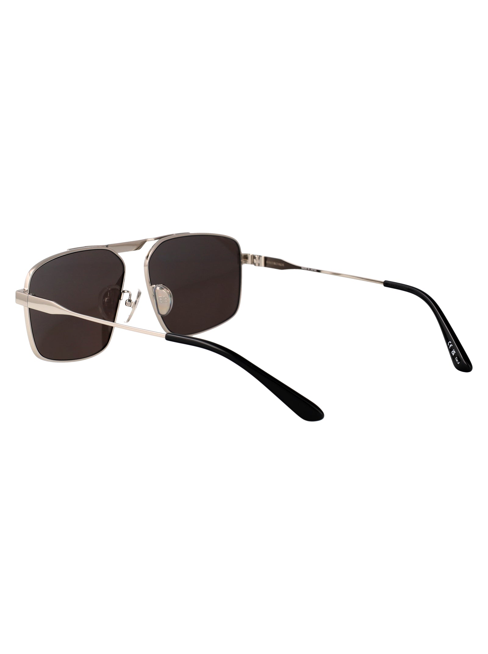 Bb0418sk 002 Silver-silver-grey Metal Sunglasses