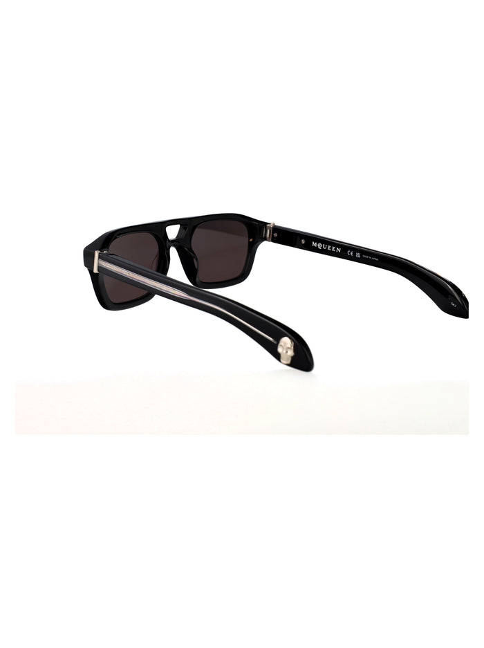 Am0505s 001 Black-black-grey Acetate Sunglasses