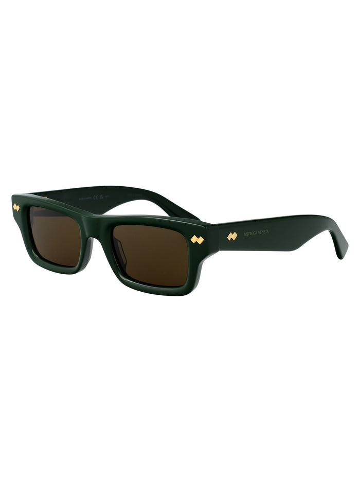 Bv1351s 005 Green-green-brown Acetate Sunglasses