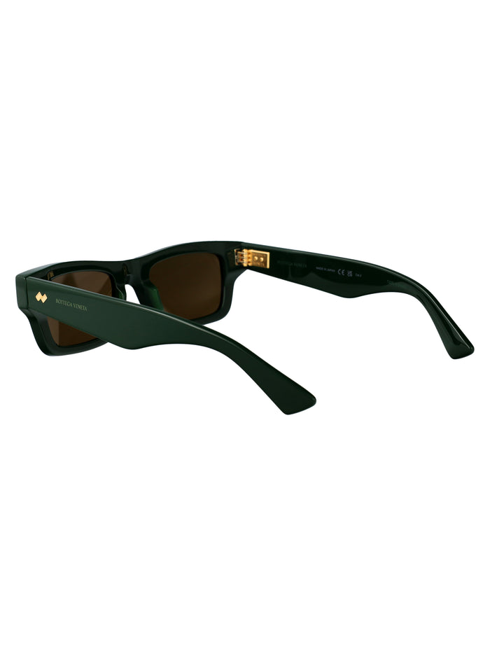 Bv1351s 005 Green-green-brown Acetate Sunglasses