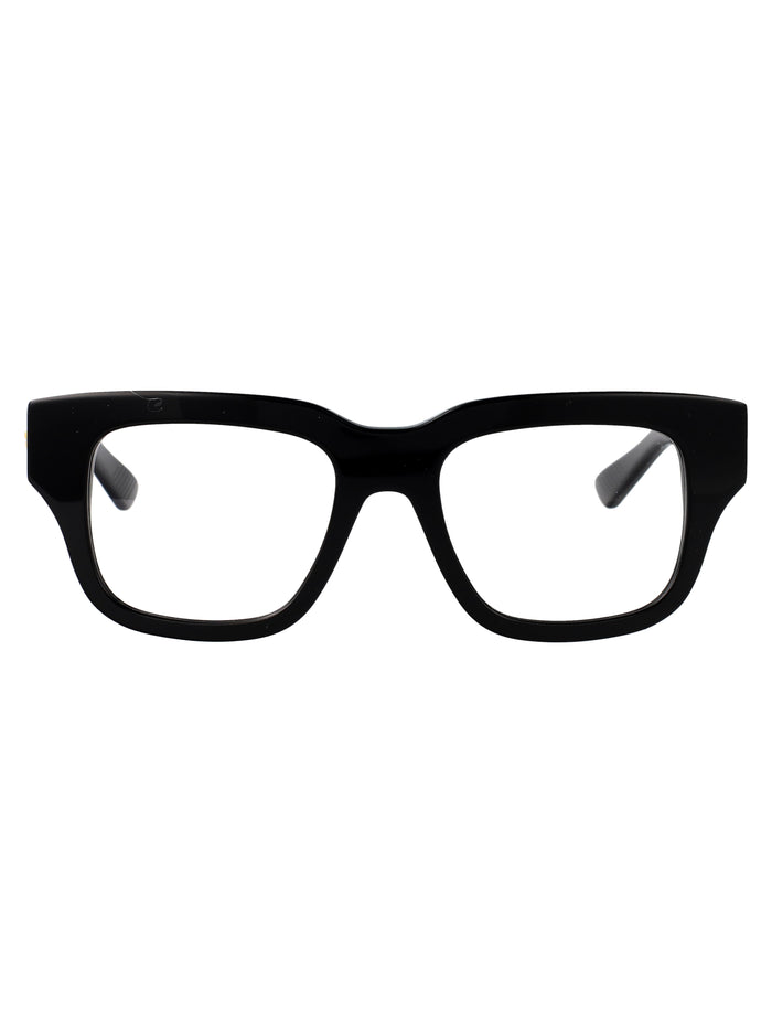 BV1361O Black-black-transparent Acetate Optical