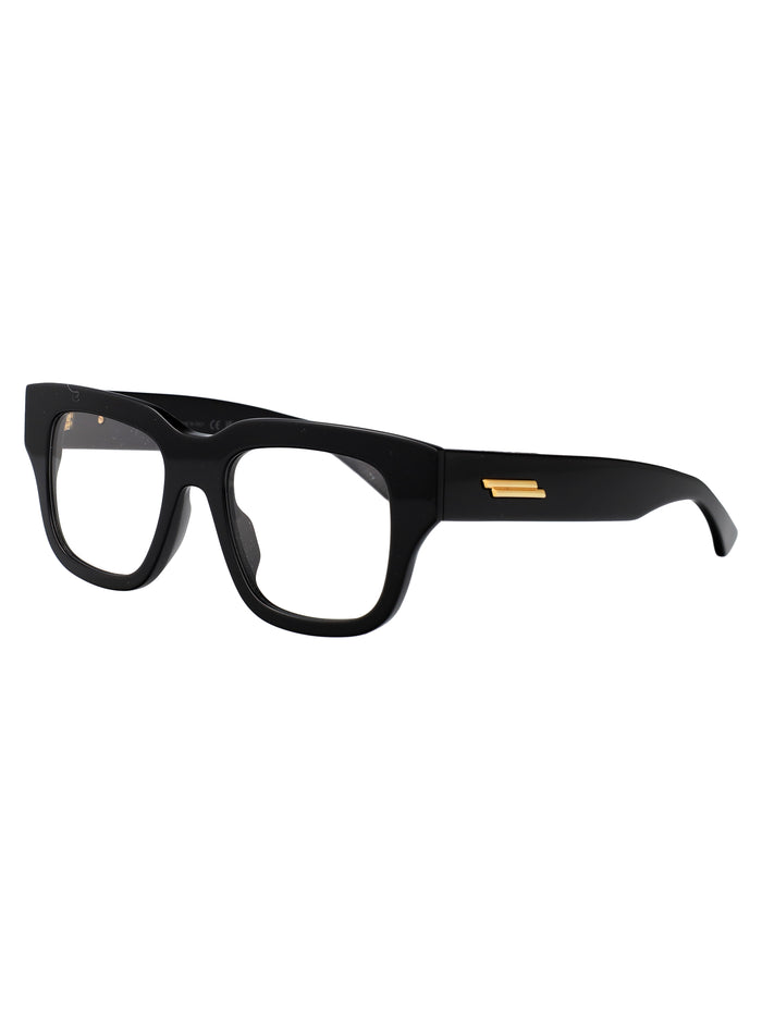 BV1361O Black-black-transparent Acetate Optical